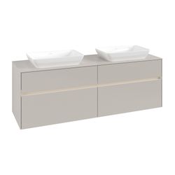 Villeroy & Boch Waschtischunterschrank Collaro C123B0 1600x548x500mm mit Beleuchtung... VILLEROY-C123B0VK 4065467221807 (Abb. 1)