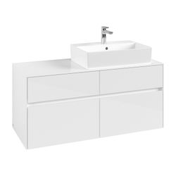 Villeroy & Boch Waschtischunterschrank Collaro C13000 1200x548x500mm Glossy White... VILLEROY-C13000DH 4065467214229 (Abb. 1)