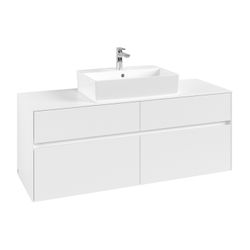 Villeroy & Boch Waschtischunterschrank Collaro C13100 1400x548x500mm White Matt... VILLEROY-C13100MS 4065467214366 (Abb. 1)