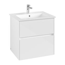 Villeroy & Boch Waschtischunterschrank Collaro C14300 472x6095x611mm Glossy White... VILLEROY-C14300DH 4065467350613 (Abb. 1)