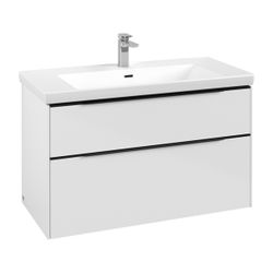 Villeroy & Boch Waschtischunterschrank Subway 3.0 01 973x576x462mm 2 Auszüge, Wascht... VILLEROY-C57001VE 4062373824184 (Abb. 1)