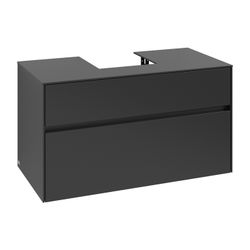 Villeroy & Boch Waschtischunterschrank Collaro C09400 1000x548x500mm Black Matt Lacq... VILLEROY-C09400PD 4065467212065 (Abb. 1)