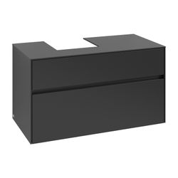 Villeroy & Boch Waschtischunterschrank Collaro C09500 1000x548x500mm Black Matt Lacq... VILLEROY-C09500PD 4065467212171 (Abb. 1)