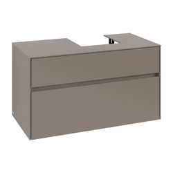 Villeroy & Boch Waschtischunterschrank Collaro C09600 1000x548x500mm Truffle Grey... VILLEROY-C09600VG 4065467212317 (Abb. 1)