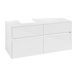 Villeroy & Boch Waschtischunterschrank Collaro C09800 1200x548x500mm Glossy White... VILLEROY-C09800DH 4065467212461 (Abb. 1)