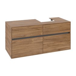 Villeroy & Boch Waschtischunterschrank Collaro C09900 1200x548x500mm Kansas Oak... VILLEROY-C09900RH 4065467212621 (Abb. 1)