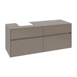 Villeroy & Boch Waschtischunterschrank Collaro C10100 1400x548x500mm Truffle Grey... VILLEROY-C10100VG 4065467212867 (Abb. 1)