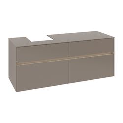 Villeroy & Boch Waschtischunterschrank Collaro C101B0 1400x548x500mm mit Beleuchtung... VILLEROY-C101B0VG 4065467217817 (Abb. 1)