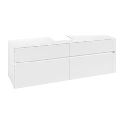 Villeroy & Boch Waschtischunterschrank Collaro C10400 1600x548x500mm White Matt... VILLEROY-C10400MS 4065467213154 (Abb. 1)