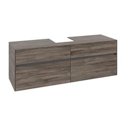 Villeroy & Boch Waschtischunterschrank Collaro C10400 1600x548x500mm Stone Oak... VILLEROY-C10400RK 4065467213185 (Abb. 1)