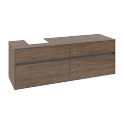 Villeroy & Boch Waschtischunterschrank Collaro C10500 1600x548x500mm Arizona Oak... VILLEROY-C10500VH 4065467213314 (Abb. 1)