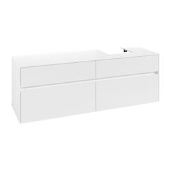 Villeroy & Boch Waschtischunterschrank Collaro C10600 1600x548x500mm White Matt... VILLEROY-C10600MS 4065467213376 (Abb. 1)