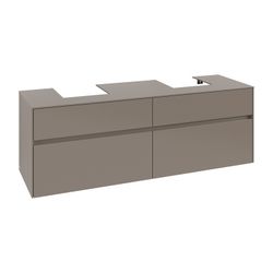 Villeroy & Boch Waschtischunterschrank Collaro C10700 1600x548x500mm Truffle Grey... VILLEROY-C10700VG 4065467213529 (Abb. 1)