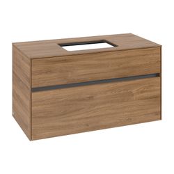 Villeroy & Boch Waschtischunterschrank Collaro C10900 1000x548x500mm Kansas Oak... VILLEROY-C10900RH 4065467215264 (Abb. 1)