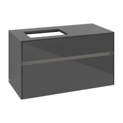 Villeroy & Boch Waschtischunterschrank Collaro C110B0 1000x548x500mm mit Beleuchtung... VILLEROY-C110B0FP 4065467220299 (Abb. 1)