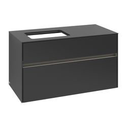 Villeroy & Boch Waschtischunterschrank Collaro C110B0 1000x548x500mm mit Beleuchtung... VILLEROY-C110B0PD 4065467220312 (Abb. 1)