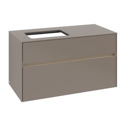 Villeroy & Boch Waschtischunterschrank Collaro C110B0 1000x548x500mm mit Beleuchtung... VILLEROY-C110B0VG 4065467220343 (Abb. 1)
