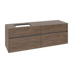 Villeroy & Boch Waschtischunterschrank Collaro C12100 1600x548x500mm Arizona Oak... VILLEROY-C12100VH 4065467216612 (Abb. 1)