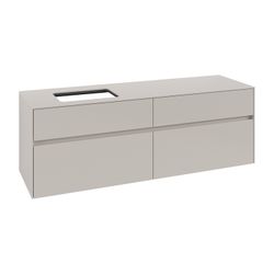 Villeroy & Boch Waschtischunterschrank Collaro C12100 1600x548x500mm Soft Grey... VILLEROY-C12100VK 4065467216636 (Abb. 1)