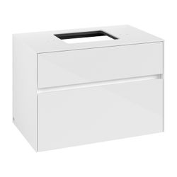 Villeroy & Boch Waschtischunterschrank Collaro C12400 800x548x500mm Glossy White... VILLEROY-C12400DH 4065467213567 (Abb. 1)