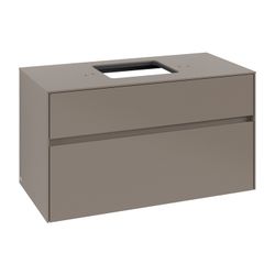 Villeroy & Boch Waschtischunterschrank Collaro C12500 1000x548x500mm Truffle Grey... VILLEROY-C12500VG 4065467213741 (Abb. 1)