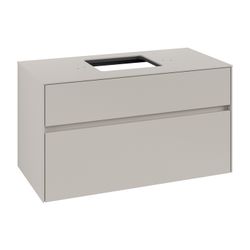 Villeroy & Boch Waschtischunterschrank Collaro C12500 1000x548x500mm Soft Grey... VILLEROY-C12500VK 4065467213772 (Abb. 1)