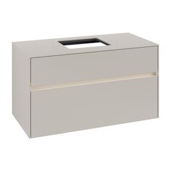 Villeroy & Boch Waschtischunterschrank Collaro C125B0 1000x548x500mm mit Beleuchtung... VILLEROY-C125B0VK 4065467218722 (Abb. 1)