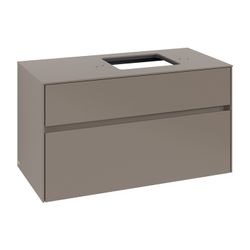 Villeroy & Boch Waschtischunterschrank Collaro C12700 1000x548x500mm Truffle Grey... VILLEROY-C12700VG 4065467213963 (Abb. 1)