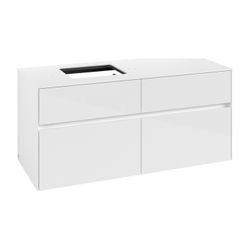 Villeroy & Boch Waschtischunterschrank Collaro C12900 1200x548x500mm Glossy White... VILLEROY-C12900DH 4065467214113 (Abb. 1)