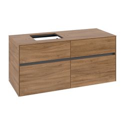 Villeroy & Boch Waschtischunterschrank Collaro C12900 1200x548x500mm Kansas Oak... VILLEROY-C12900RH 4065467214168 (Abb. 1)