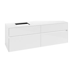 Villeroy & Boch Waschtischunterschrank Collaro C13500 1600x548x500mm Glossy White... VILLEROY-C13500DH 4065467214779 (Abb. 1)