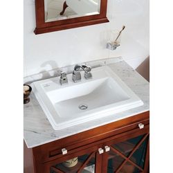 Villeroy & Boch Einbauwaschbecken Hommage 630x525mm rechteckig 3 Hahnlöcher mit Über... VILLEROY-7102A1R1 4022693571748 (Abb. 1)