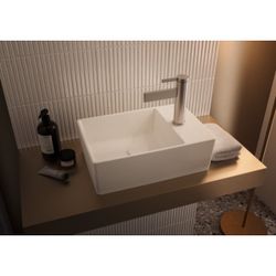 Villeroy & Boch Handwaschbecken Memento 2.0 400x260mm rechteckig 1 Hahnloch ohne Übe... VILLEROY-43234GR1 4051202985615 (Abb. 1)