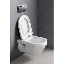 Villeroy & Boch Wand-Tiefspül-WC Architectura, Combi-Pack WC und WC-Sitz weiß ... VILLEROY-5684HR01 4051202242510 (Abb. 1)
