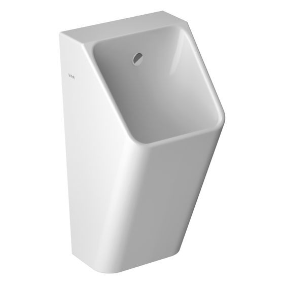Vitra Absaugeurinal S20 Comfort spülrandlos, Zulauf hinten, 300x300x600mm, Sanitärkeramik, Weiß Hochglanz, 5461B003D0199
