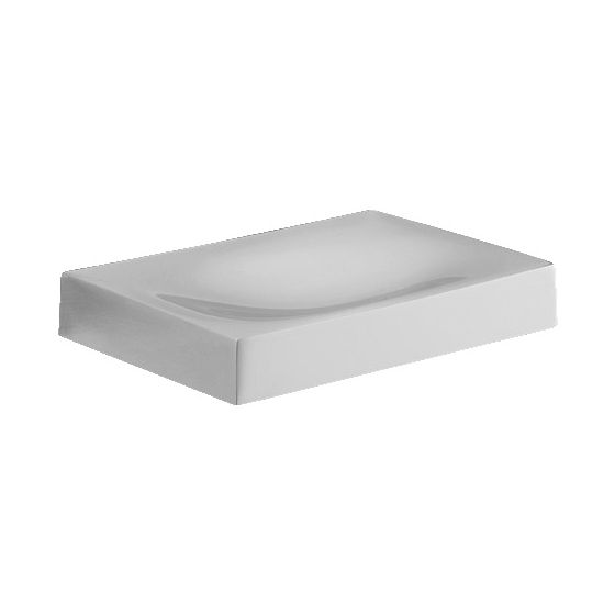 Vitra Istanbul Seifenschale Wandmontage, 135x90x21mm, Chrom, A48004