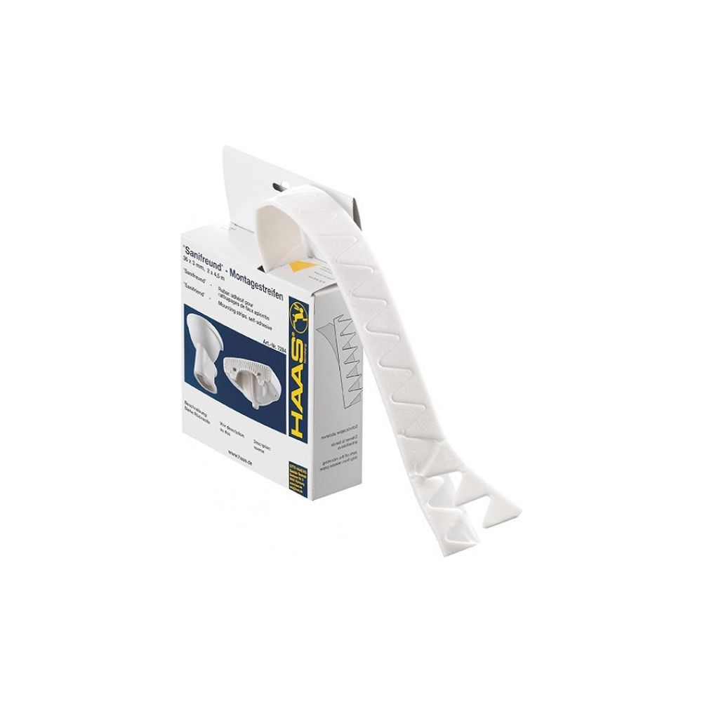 Vitra Montageband für WCs, 4,5mx36mmx3mm, PE-Schaum, Weiß, G7284... VITRA-G7284 4002545072845 (Abb. 2)