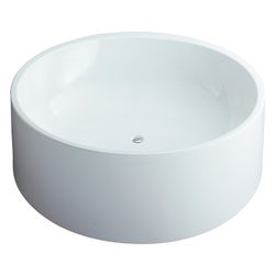 Vitra Istanbul Badewanne zylindrisch freistehend, Durchmesser 1600mm, Sanitäracryl 5... VITRA-52990001000 8697334317564 (Abb. 1)