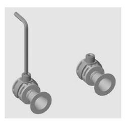 Vitra WC-Befestigungs-Set V-Fit 2,0 Fischer für Wand-WCs, 316564YP1TE... VITRA-316564YP1TE 8693405525647 (Abb. 1)