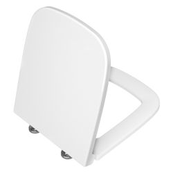 Vitra WC-Sitz S20 rechteckig, mit Absenkautomatik, Duroplast, Edelstahl-Schaniere, We... VITRA-77-003R409 8693405427453 (Abb. 1)