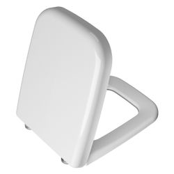 Vitra Universal Square WC-Sitz, 365x458mm, mit Absenkautomatik, Duroplast, Edelstahl-... VITRA-91-003R409 8693405428795 (Abb. 1)