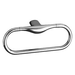 Vitra Istanbul Handtuchring oval Wandmontage, 348x94x128mm, mit Befestigungsset, Messing ... VITRA-A48008 8697221024117 (Abb. 1)