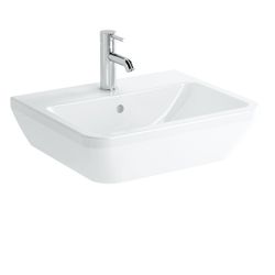 Vitra Integra Waschtisch eckig, 550x450x190mm, Sanitärkeramik, mit Hahnloch und Üb... VITRA-7049L003-0001 8693405519165 (Abb. 1)