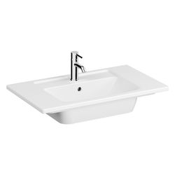 Vitra Integra Möbelwaschtisch, 800x465x190mm, Sanitärkeramik, mit Hahnloch und Übe... VITRA-7056B003-0001 8693405529720 (Abb. 1)