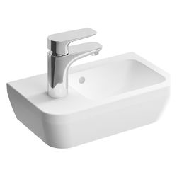 Vitra Integra Handwaschbecken rechteckig, 370x220x135mm, Sanitärkeramik, Hahnloch ... VITRA-7090L003-0028 8693405558874 (Abb. 1)