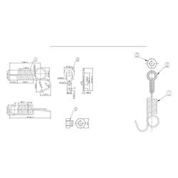 Vitra Halbsäulen-Federbefestigung Vitra-Fix, 424097YP1TE... VITRA-424097YP1TE 8693405492963 (Abb. 1)