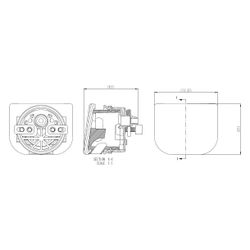 Vitra Drossel-Einsatz für Spülverteiler Vitra Flush 1.0, 6394L003-7201... VITRA-6394L003-7201 8693405631690 (Abb. 1)