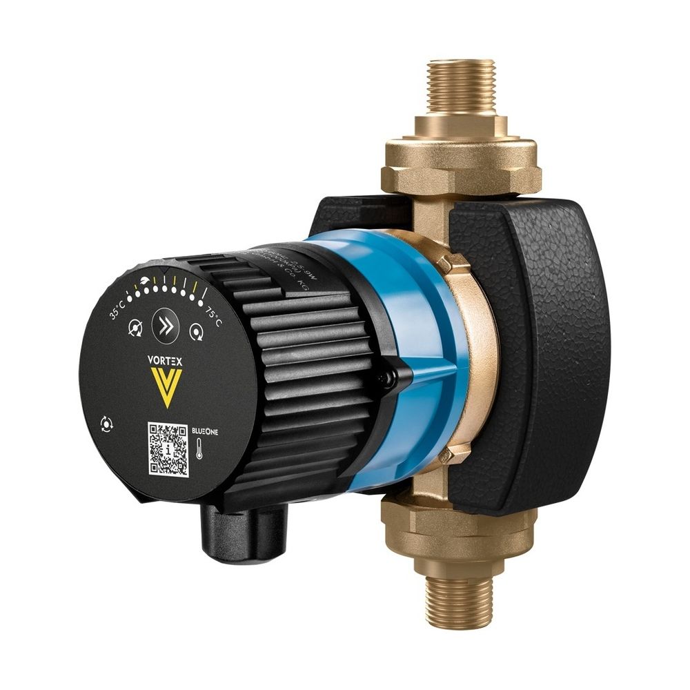 Vortex Pumpe BWO 155 V ERT mit Verschr. 1/2"a / LF15, mit Regelthermostat... VORTEX-433-111-061 4250025117313 (Abb. 1)