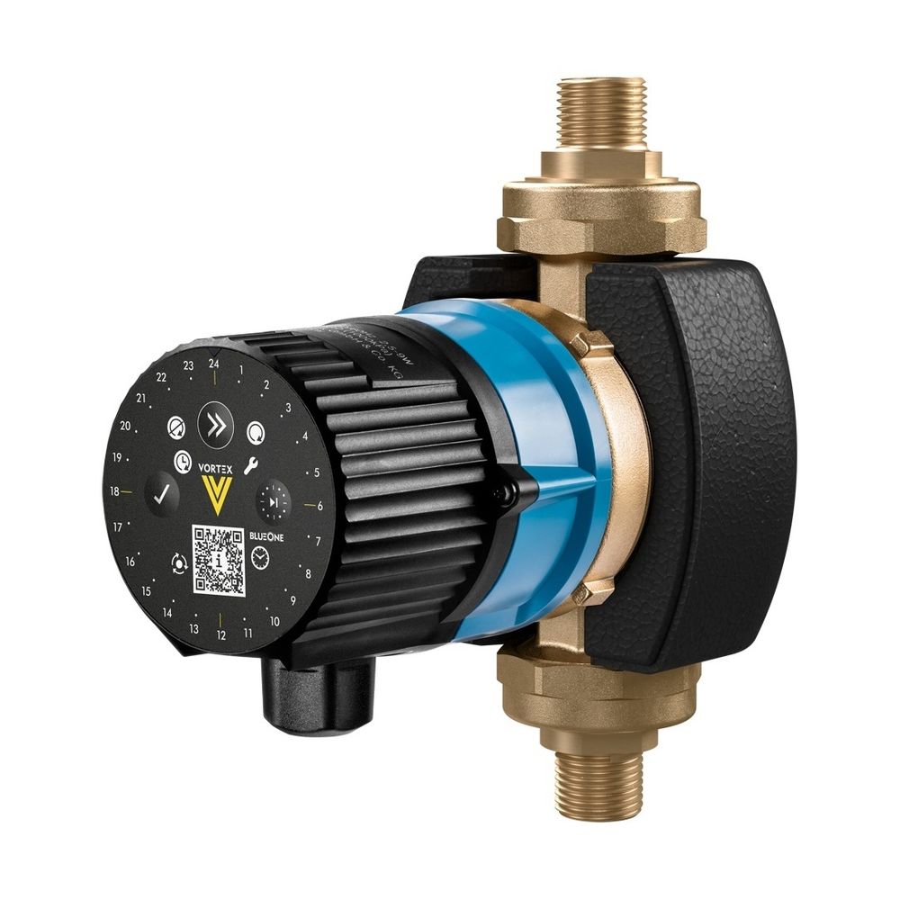 Vortex Pumpe BWO 155 V 3/4"i Z mit Verschraubungen, mit Zeitschaltuhr... VORTEX-433-111-032 4250025117238 (Abb. 1)