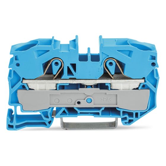 Wago 2-Leiter-Durchgangsklemme TOPJOB S 2016-1204, 16mm2, 800V, 76A, Blau